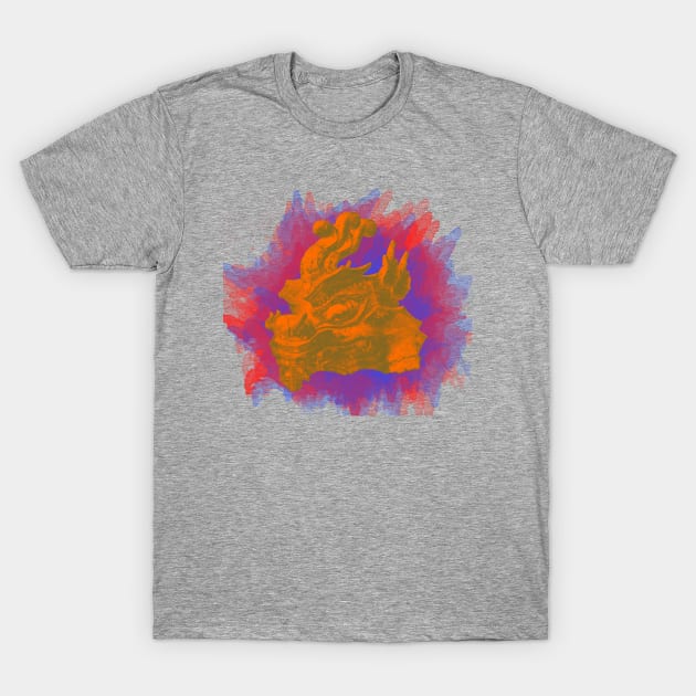 Colorful Dragon T-Shirt by ppandadesign